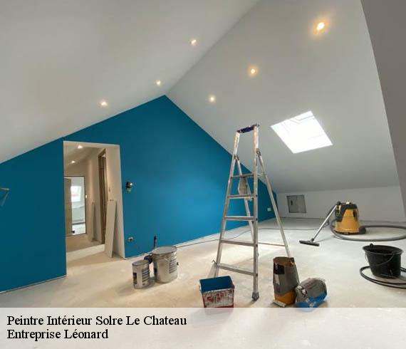 Peintre Intérieur  solre-le-chateau-59740 Entreprise Léonard