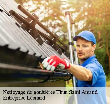 Nettoyage de gouttières  thun-saint-amand-59158 Entreprise Léonard