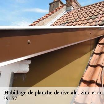  Habillage de planche de rive alu, zinc et acier   beauvois-en-cambresis-59157 Entreprise Léonard